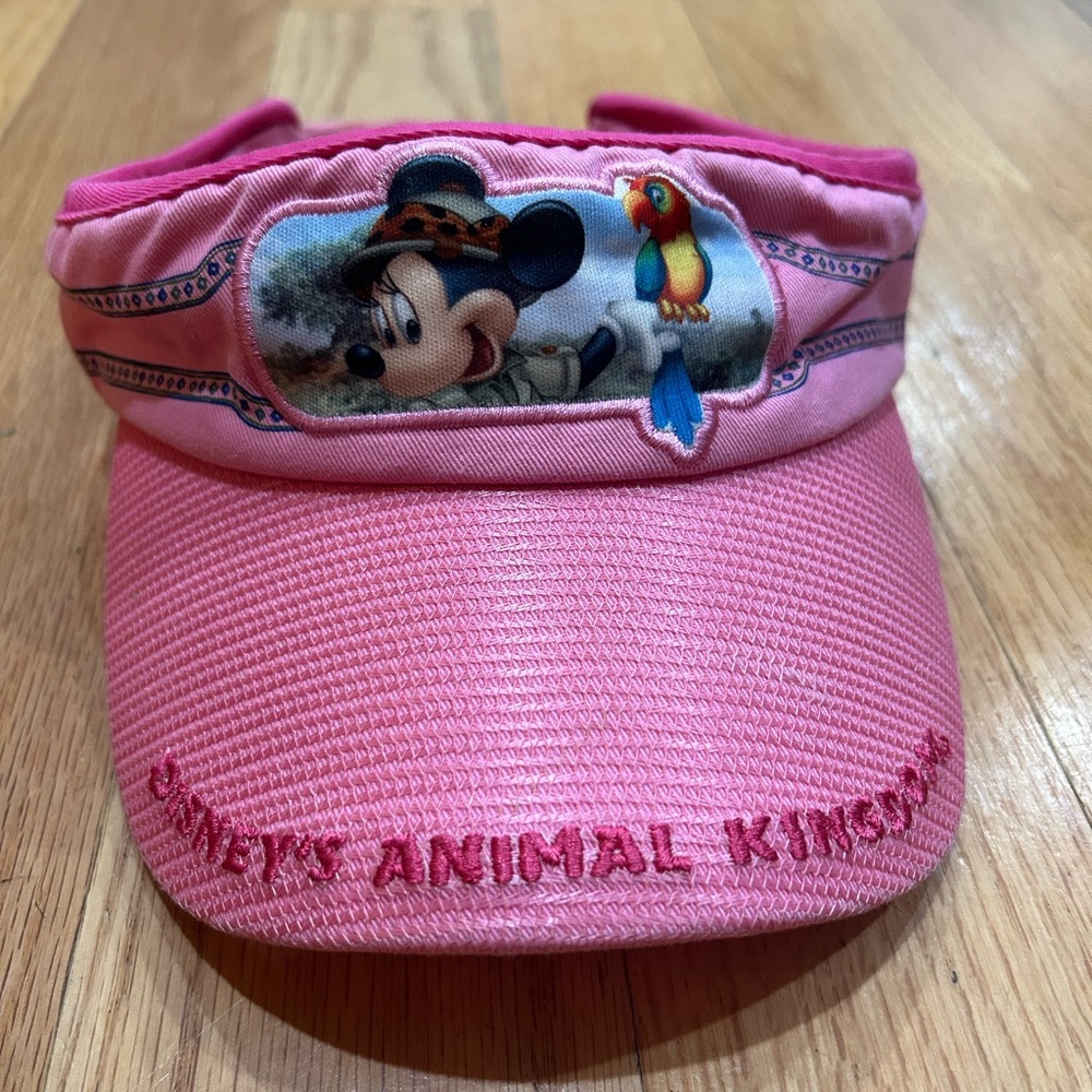 Disney’s Animal Kingdom Minnie Mouse Pink Visor